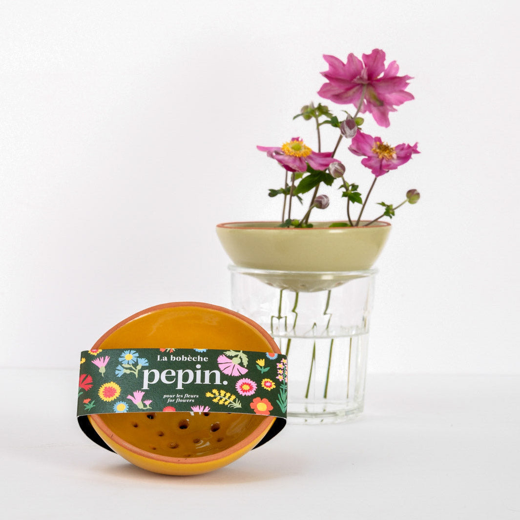 Blumen-Tropfen – Senfgelb